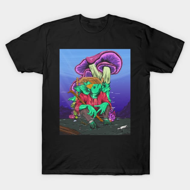 betta fish king T-Shirt by pleasuretshirt